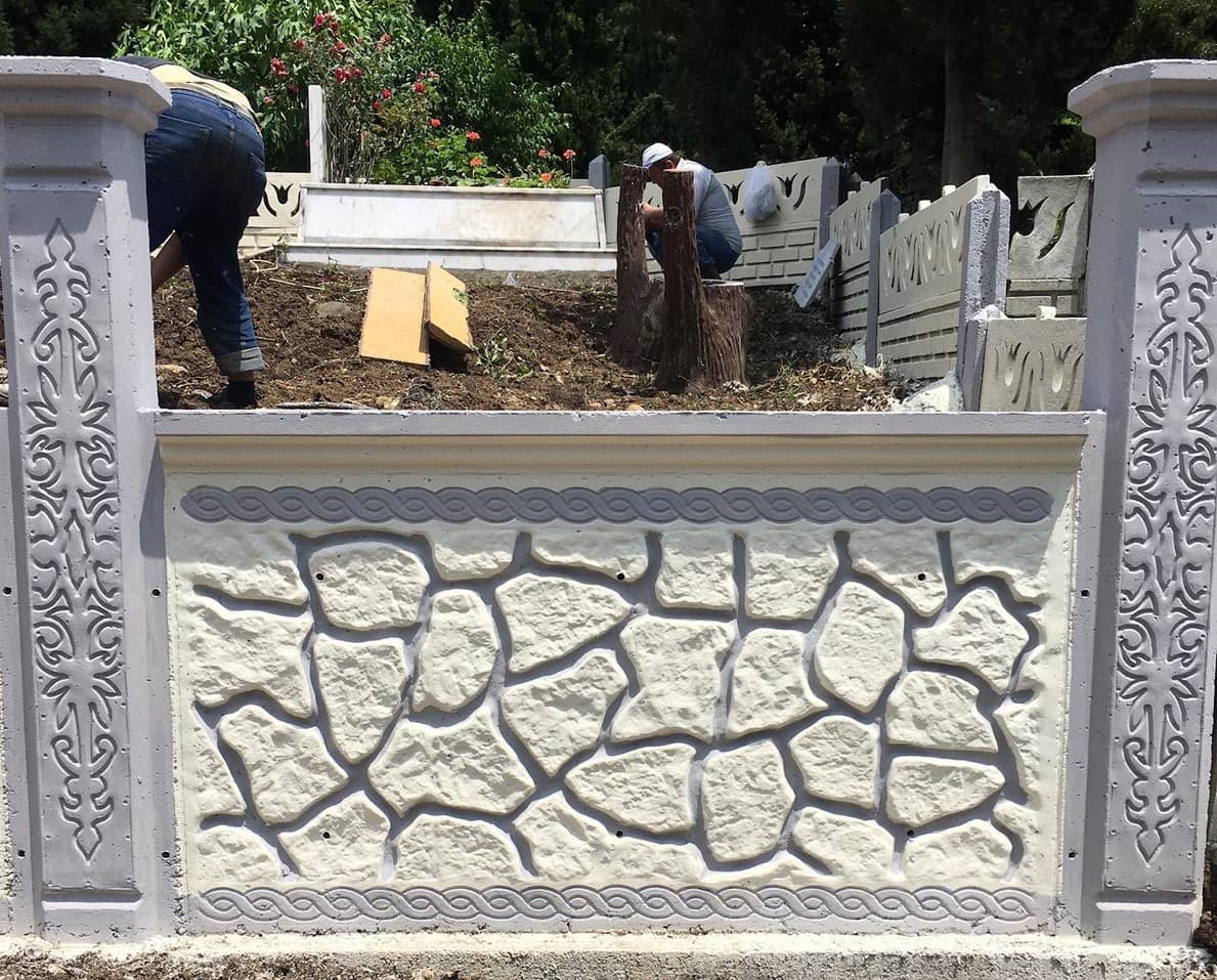 Klasik Taş Desenli Duvar Kalıpları